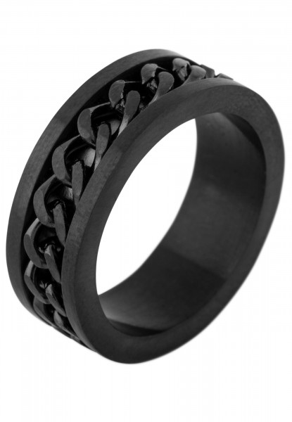 Redemptor Ring Matte Black - Akitsune Premium Jewelry Online Shop ...