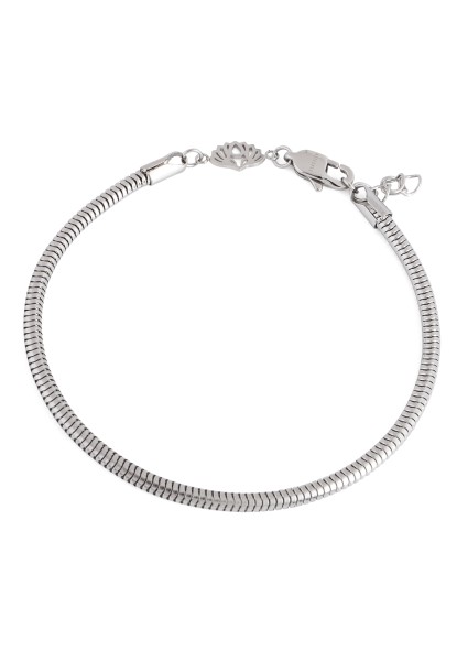 Serpent Snake Kettenglieder Armband Silber 3 mm