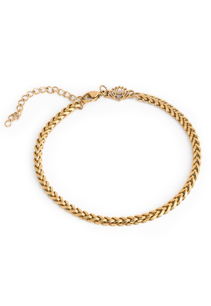 Franco Kettengliederarmband Gold