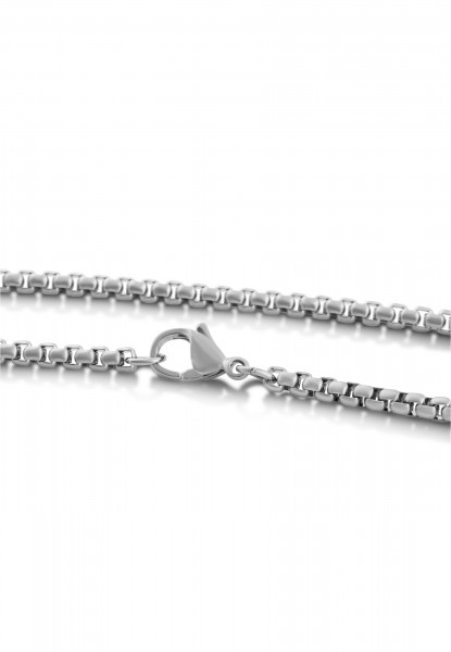 【AEKKI】Box Chain No.04 Silver Chain Bracelet (約20〜22cm) AEKKI】Box Chain No.04 Silver Chain Bracelet (約20〜22cm