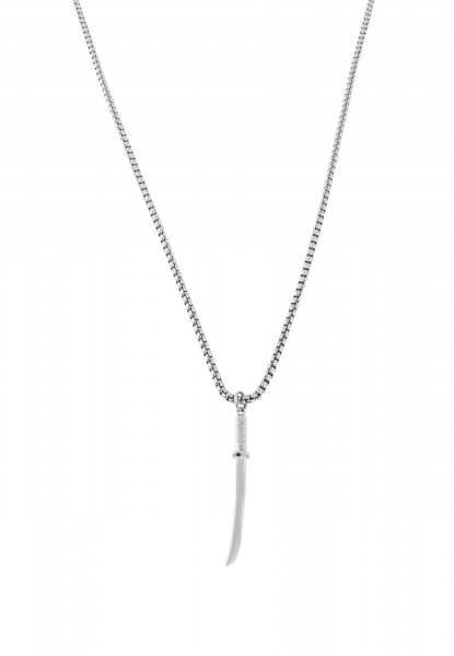 Gladius Pendant / Necklace Silver 90 cm