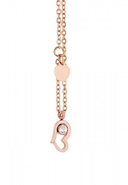 Collier Animus Or Rose