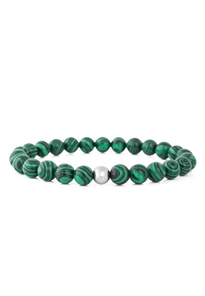 Globae Bracelet - Artificial Malachite