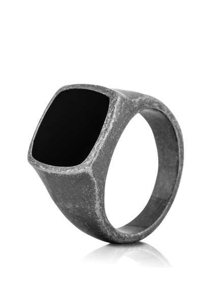 Opus Ring Antique Silver