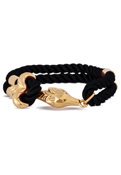 Bracelet de Vulpes en or - Noir