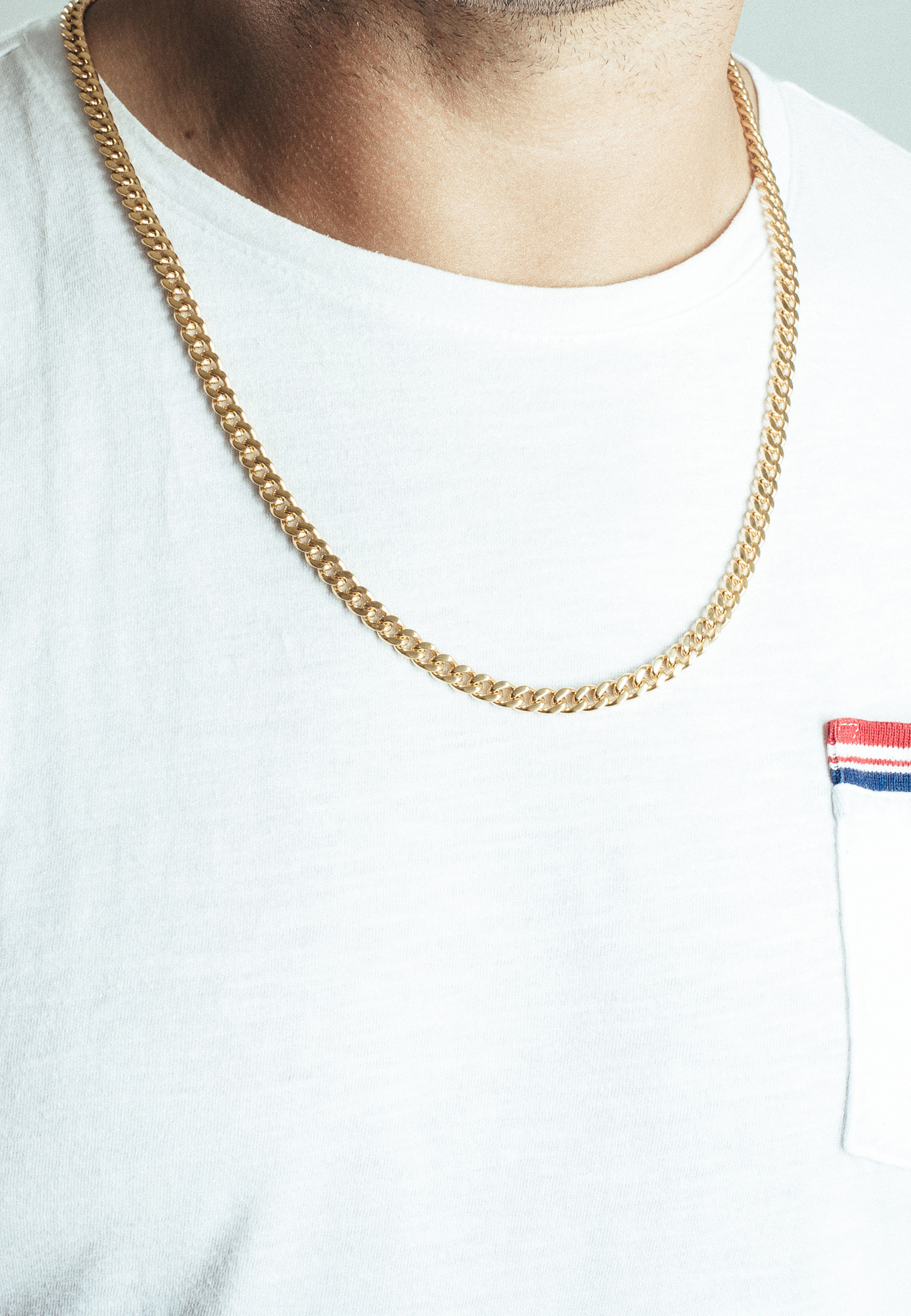 Fibra Chain Gold 50cm 6mm Akitsune Premium Jewelry Online Shop Akitsune