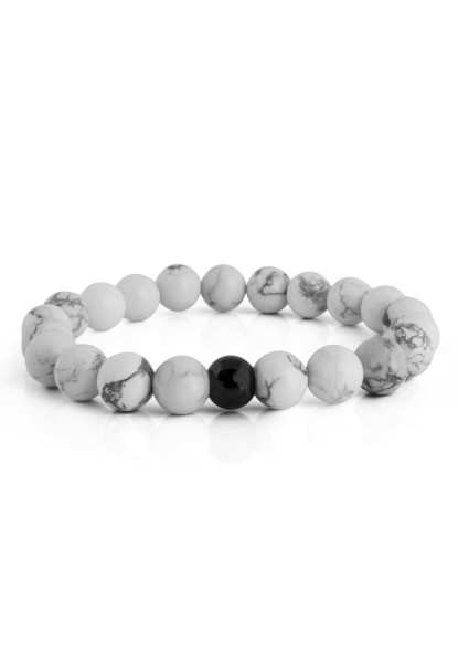 Pulsera de Globae - Turqouise White