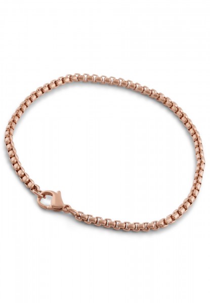 Bacas Chain Link Bracelet Rose Gold