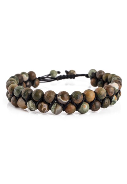 Sensei Beaded Bracelet - Kambaba stone