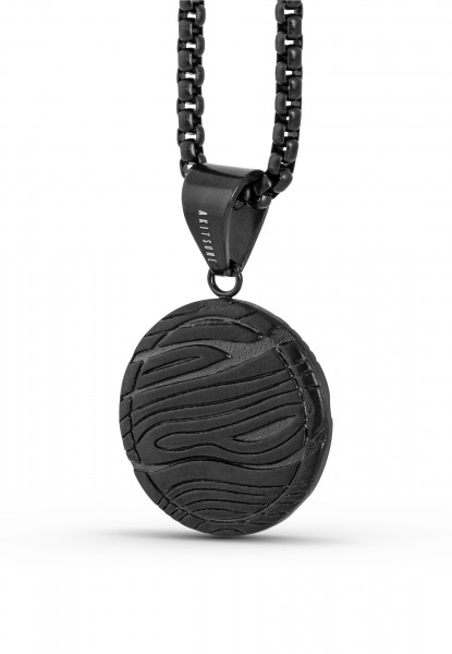 Orbis Pendant / Necklace Matte Black 70 cm
